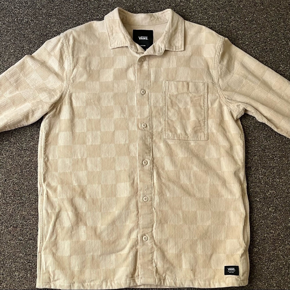 Vans flannel jacket with pockets on the sides